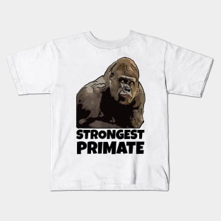 Strongest Primate Kids T-Shirt